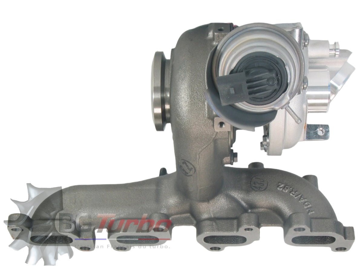 TURBO NEUF ORIGINE GARRETT GTC1244VZ - TYPE ACTUATOR VACUUM + POSITION SENSOR - MOTEUR LINDE FORK LIFT TRUCK
