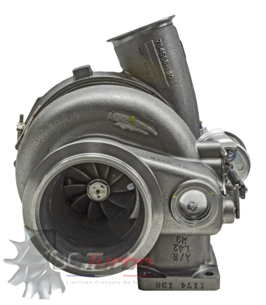 TURBO NEUF ORIGINE GARRETT GTB4708 - TYPE ACTUATOR PRESSURE - MOTEUR VARIOUS
