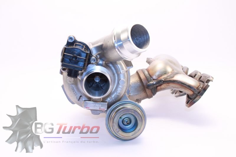 TURBO NEUF ORIGINE GARRETT MGT1549ZDL - TYPE ACTUATOR PNEUMATIC - MOTEUR BMW 116I F20
