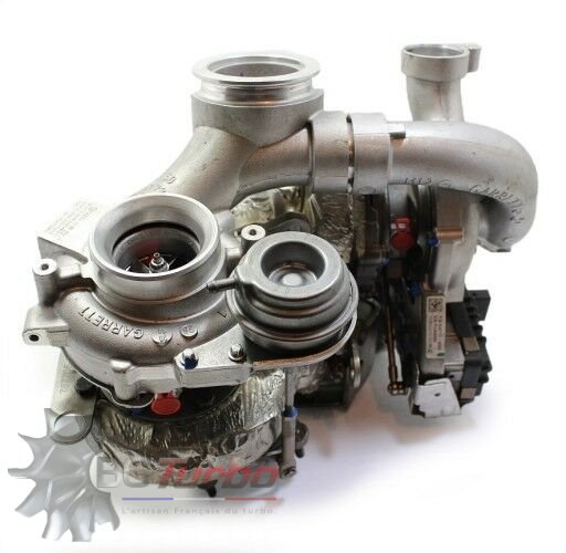TURBO GARRETT GT3067S+GTD1749VK NEUF - AUDI A6 A7 Q5 CVUA CVUB 3,0 L 313 320 326 CV - 825965-0008
