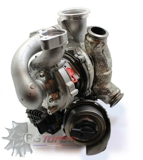 TURBO GARRETT GT3067S+GTD1749VK NEUF - AUDI A6 A7 Q5 CVUA CVUB 3,0 L 313 320 326 CV - 825965-0008
