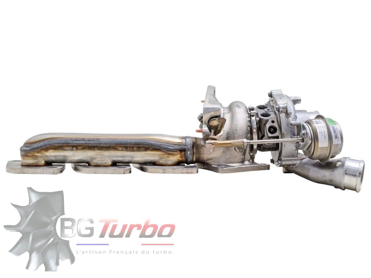 TURBO NEUF ORIGINE GARRETT MGT1752SL - TYPE ACTUATOR VACUUM - MOTEUR MERCEDES BENZ M278 DELA46 LEFT
