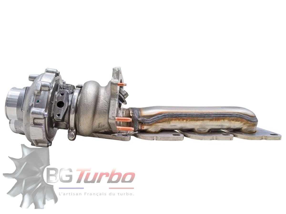 TURBO NEUF ORIGINE GARRETT MGT1752SL - TYPE ACTUATOR VACUUM - MOTEUR MERCEDES BENZ M278 DELA46 LEFT
