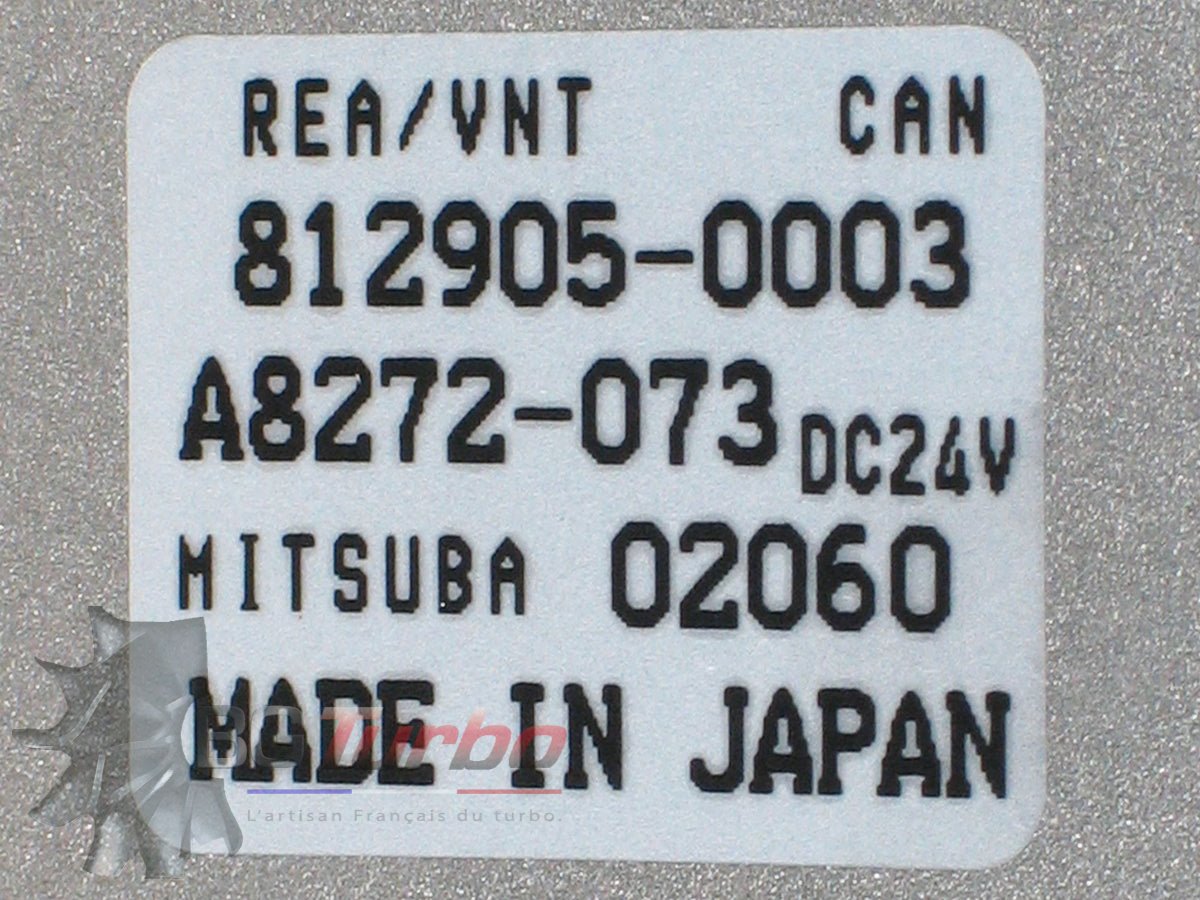 TURBO - NEUF ORIGINE - VL - 828610-0002
