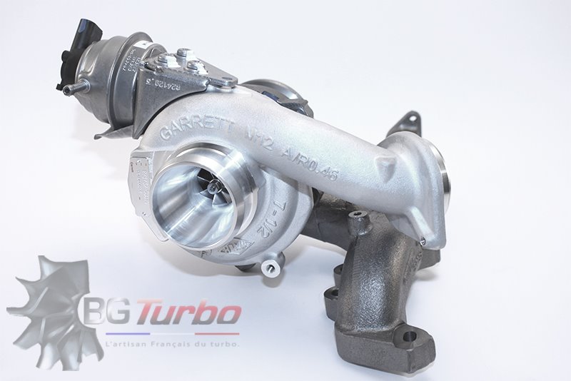 TURBO GARRETT GTD1244VZM RECONDITIONNÉ EN FRANCE - VOLKSWAGEN CALIFORNIA T6 MULTIVAN TRANSPORTER VI CXGA CAAB 2,0 L 84 102 CV - 830324-0004

