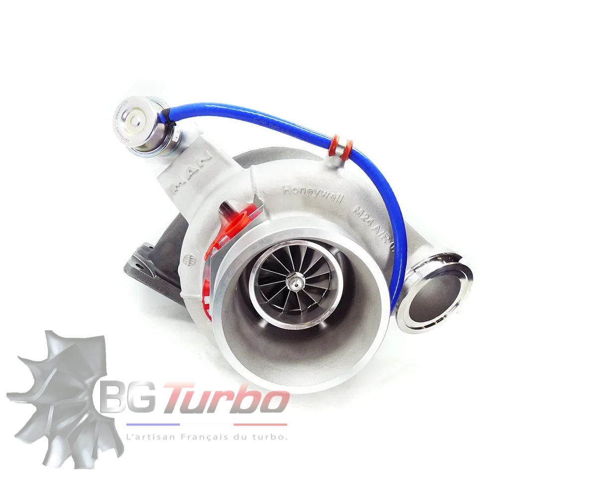 Turbo TURBO NEUF ORIGINE GARRETT GTC4502BNS&nbsp; - TYPE ACTUATOR PRESSURE - MOTEUR MAN MARINE
