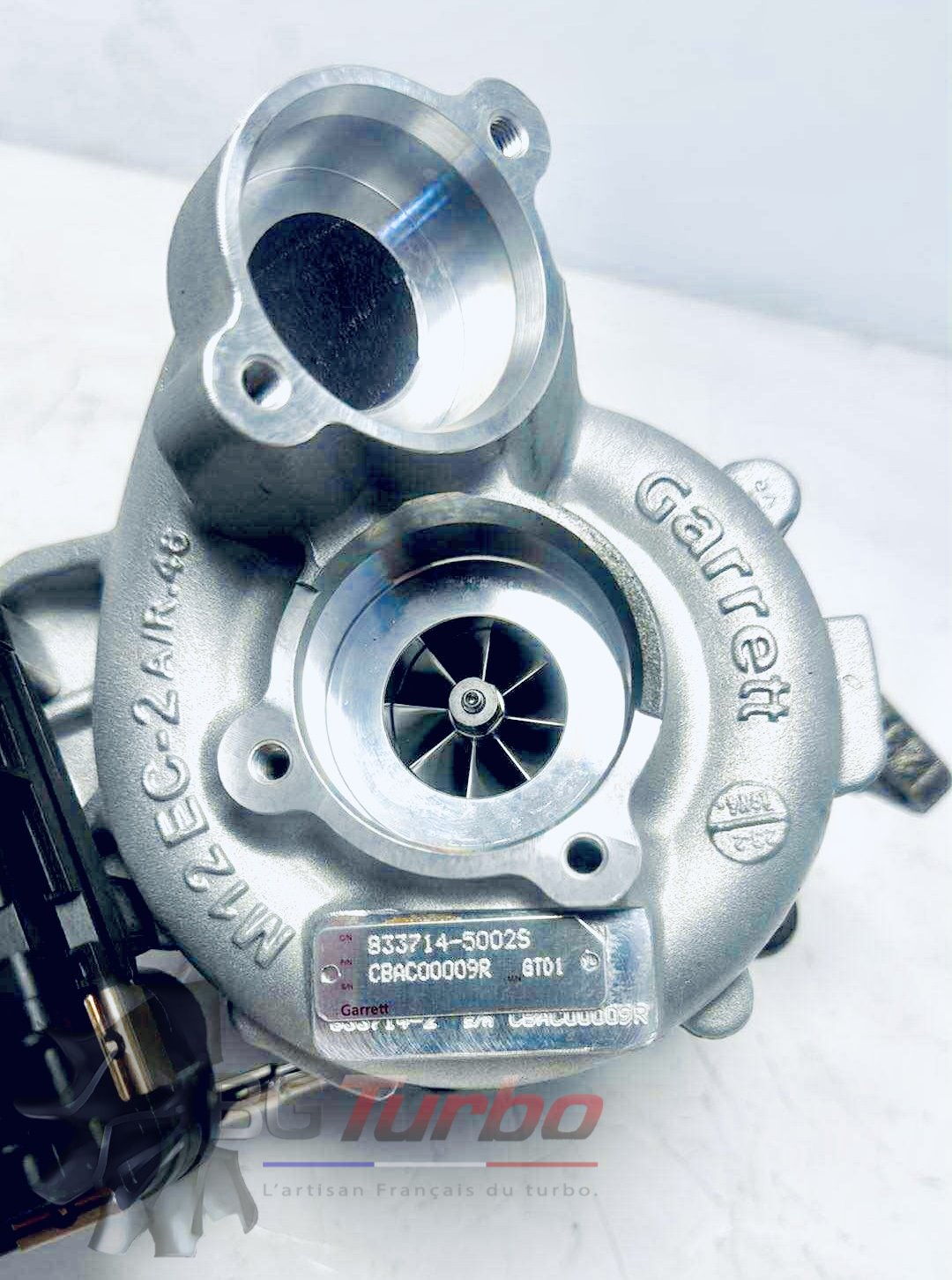 TURBO NEUF ORIGINE GARRETT GTD1241VZK - TYPE ACTUATOR SUTA - MOTEUR BMW 325D TWINPOWER TURBO - VA AVEC LE 833715-0007
