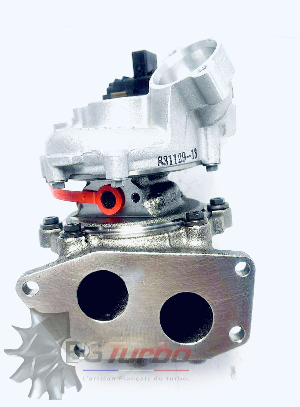 TURBO NEUF ORIGINE GARRETT GTD1241VZK - TYPE ACTUATOR SUTA - MOTEUR BMW 325D TWINPOWER TURBO - VA AVEC LE 833715-0007

