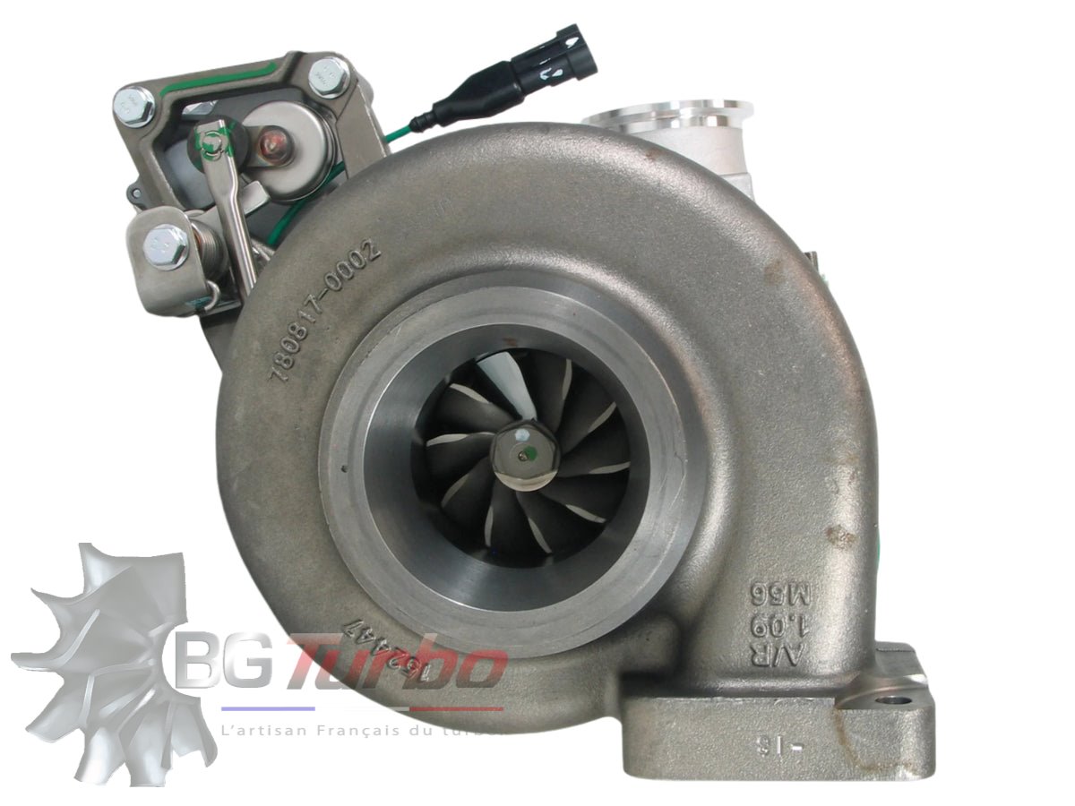TURBO NEUF ORIGINE GARRETT GTC4088BKNV - TYPE ACTUATOR ELECTRIC - MOTEUR CASE IH CCH TRACTOR TIER 4B

