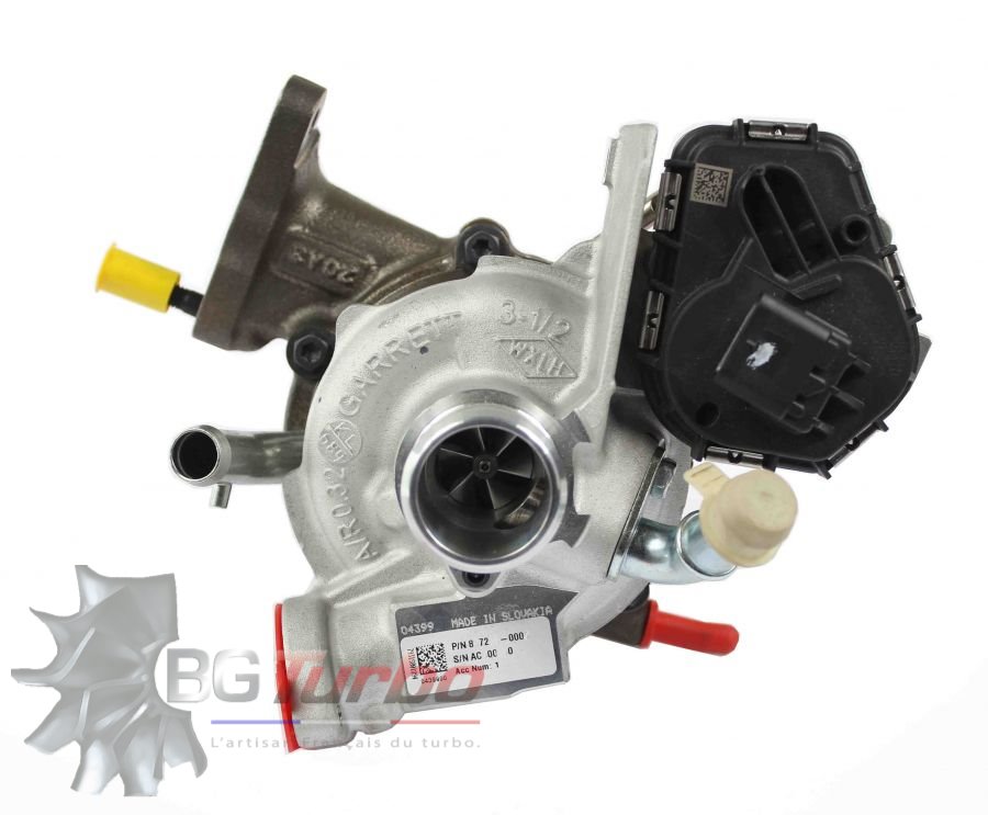 Turbo TURBO NEUF ORIGINE GARRETT GTD1036KVZ - TYPE ACTUATOR ELECTRIC - MOTEUR FIAT 500L 1.3 MTJ 95K EURO 6D - 46340353
