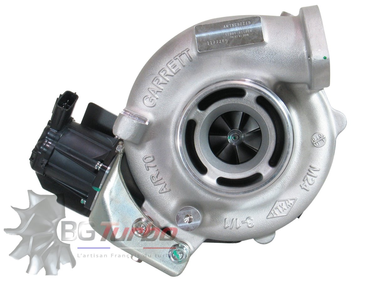 TURBO NEUF ORIGINE GARRETT GT2263KLNV - MOTEUR HINO DUTRO
