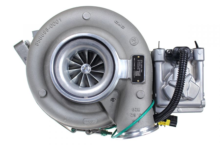 Turbo TURBO NEUF ORIGINE GARRETT GT4088KLV - TYPE ACTUATOR ELECTRIC - MOTEUR FENDT 930 VARIO AGRICULTURAL TRACTOR
