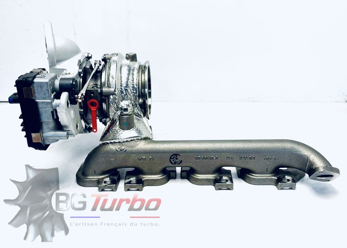 TURBO NEUF ORIGINE GARRETT GTD1752V - TYPE ACTUATOR SUTA - MOTEUR ALFA ROMEO GIULIA
