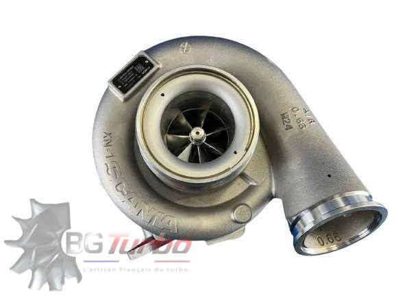 Turbo TURBO NEUF ORIGINE GARRETT GTC4594BNS - TYPE ACTUATOR PRESSURE - MOTEUR SCANIA TRUCK; VARIOUS CAB TYPES (S; R; G; P)
