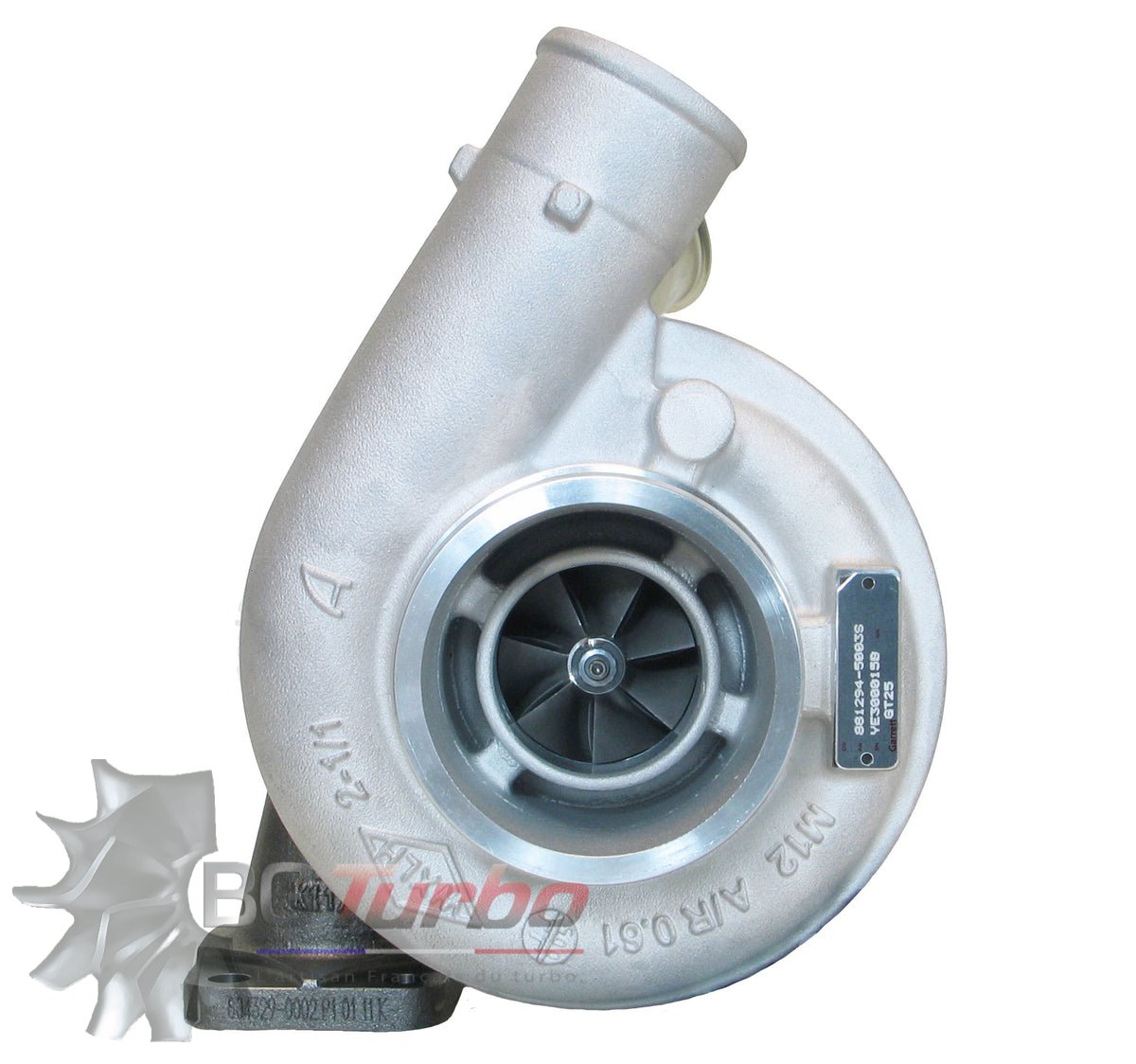 Turbo TURBO NEUF ORIGINE GARRETT GT2560 - TYPE ACTUATOR PRESSURE - MOTEUR VARIOUS TRACK TYPE TRACTOR
