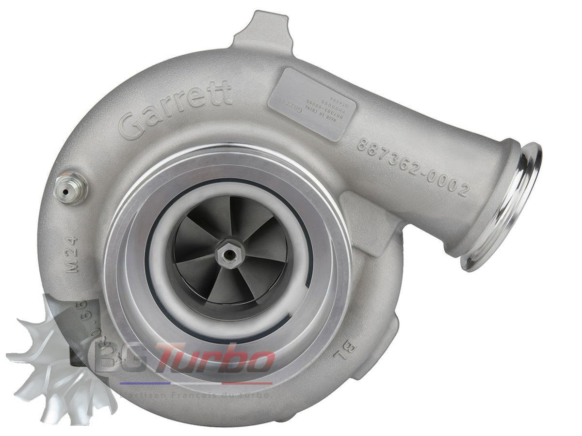 Turbo TURBO NEUF ORIGINE GARRETT GT4594S - TYPE ACTUATOR NO ACTUATOR - MOTEUR ALL MAKE DCC CASCADIA DD15 TC 455505 HP

