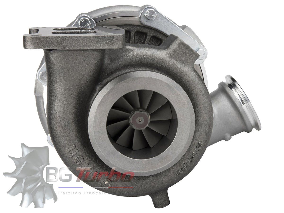 TURBO NEUF ORIGINE GARRETT GT4594S - TYPE ACTUATOR NO ACTUATOR - MOTEUR ALL MAKE DCC CASCADIA DD15 TC 455505 HP

