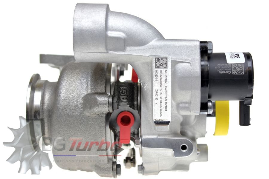 TURBO GARRETT MGT1241VZLK NEUF - OPEL PEUGEUOT CITROEN MOKKA 3008 5008 C5 EB2LTDH2 1,2 L 134 CV - 913630-0008
