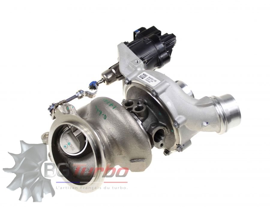 TURBO - HYBRIDE - NEUF OE PRÉPARÉ EN FRANCE - STAGE1 - MGT2056DKLZ - 6+6 pales - MFS PERFORMANCE 2224Diamètre admission - Ind : 43,36 mm / Exd : 56,03 mm / Angle : 30°
