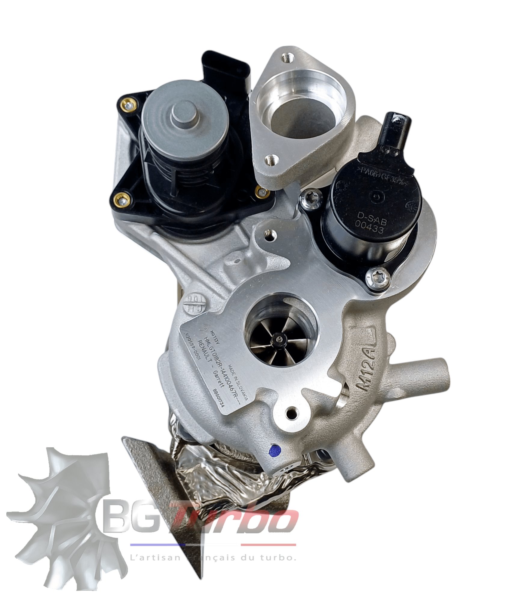 Turbo TURBO NEUF ORIGINE GARRETT MGT1342V - TYPE ACTUATOR PRESSURE - MOTEUR RENAULT MEGANE / CAPTUR 1.20L 3CYL 130cv
- 144109429R


