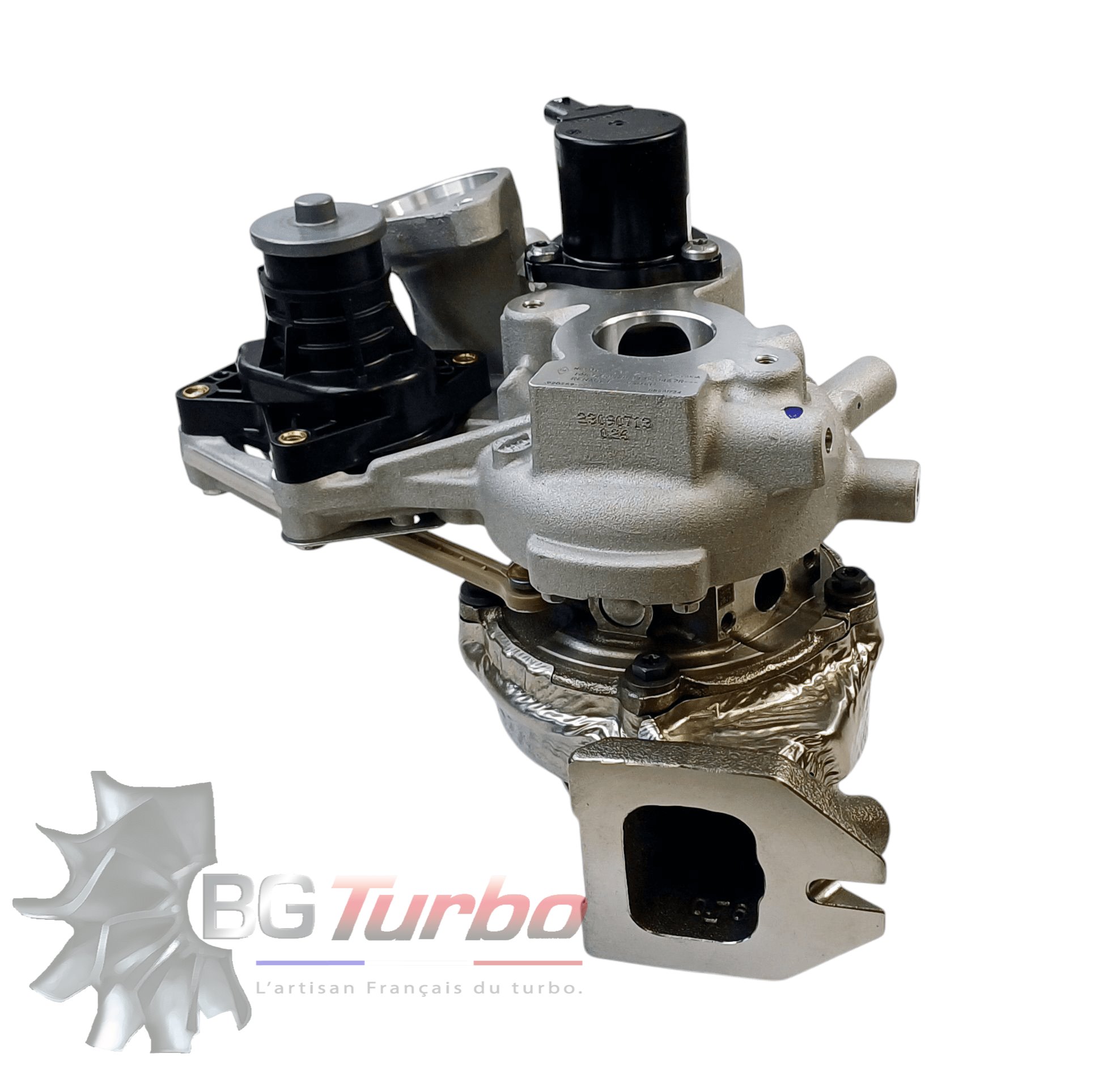 TURBO NEUF ORIGINE GARRETT MGT1342V - TYPE ACTUATOR PRESSURE - MOTEUR RENAULT MEGANE / CAPTUR 1.20L 3CYL 130cv
- 144109429R

