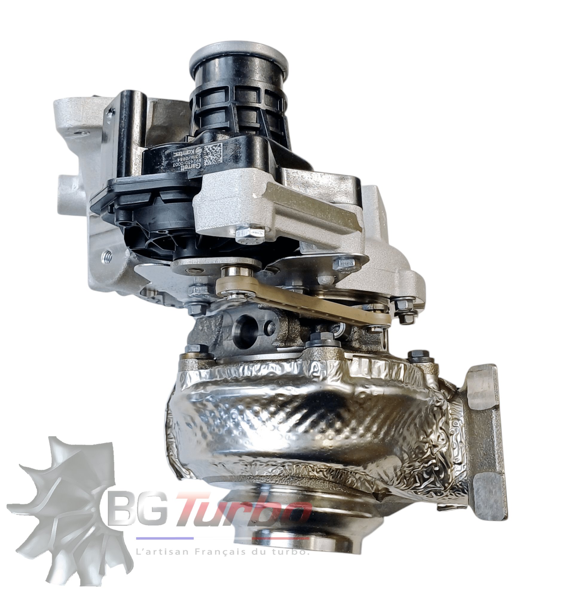 TURBO NEUF ORIGINE GARRETT MGT1342V - TYPE ACTUATOR PRESSURE - MOTEUR RENAULT MEGANE / CAPTUR 1.20L 3CYL 130cv
- 144109429R

