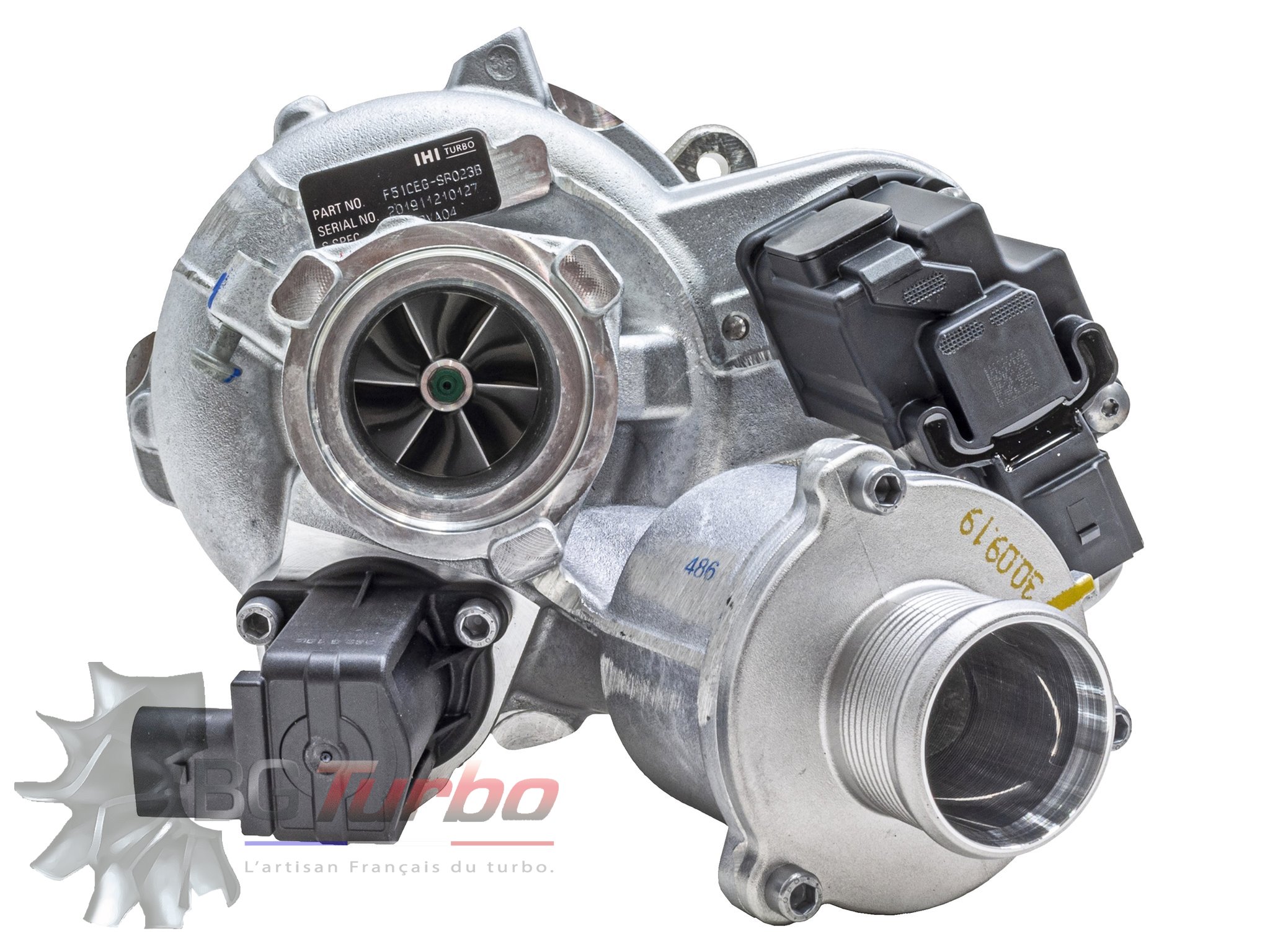 Turbo TURBO IHI 9VA04 NEUF - AUDI SEAT SKODA VW LEON S3 CUPRA GOLF VII CJXA CJXE TFSI MK7 2,0 L 265 280 CV - 9VA04
