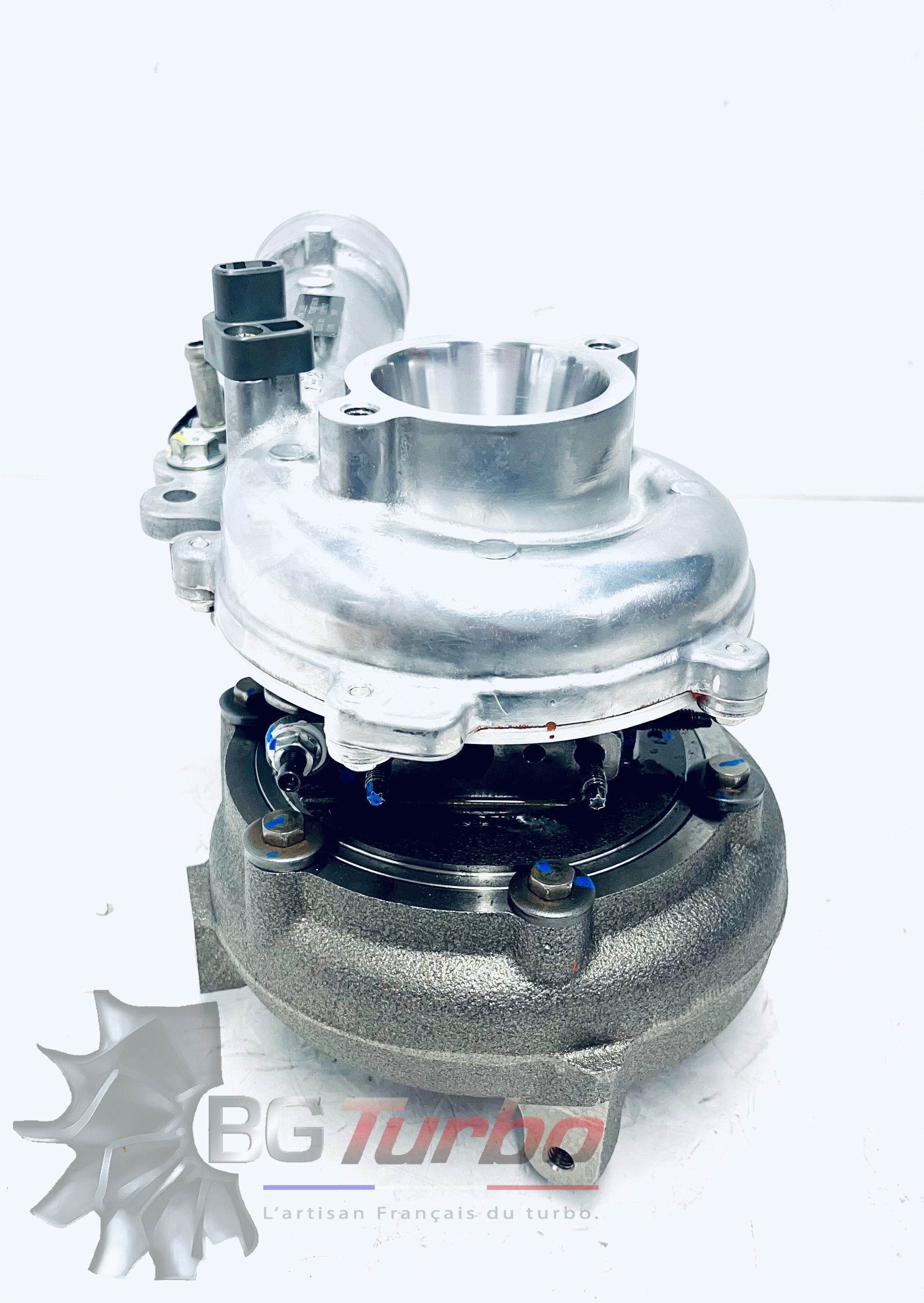 TURBO - HYBRIDE - NEUF OE PRÉPARÉ EN FRANCE - STAGE2 - CT - 6+6 pales - MFS PERFORMANCE 1012Diamètre admission - Ind : 42,87 mm / Exd : 62 mm / Angle : 30°
