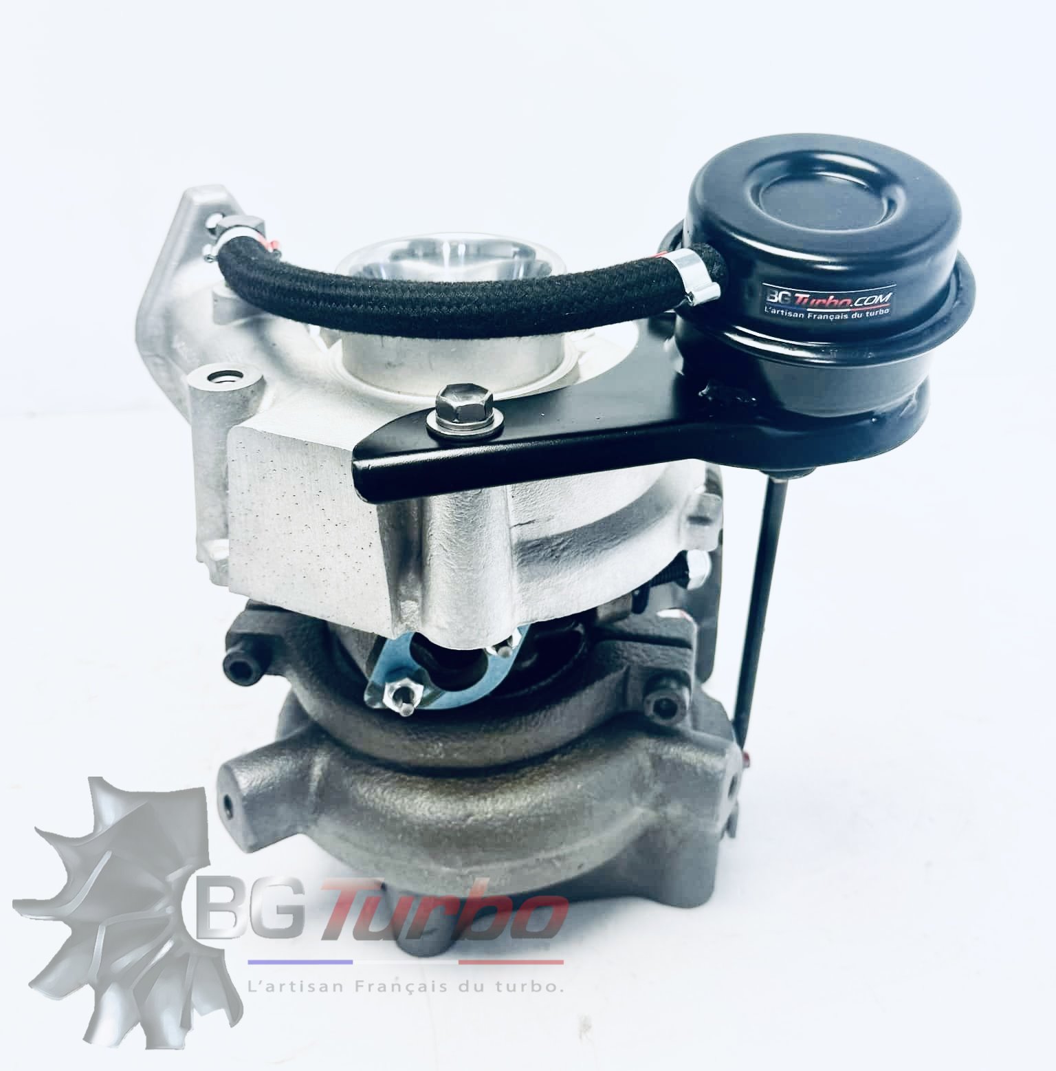 TURBO - HYBRIDE - &nbsp;NEUF OE PRÉPARÉ EN FRANCE &nbsp;- STAGE1 - CT20 - 6+6 pales - MFS PERFORMANCE 2611
Diamètre admission - Ind : 39,65 mm / Exd : 57 mm / Angle : 30°
