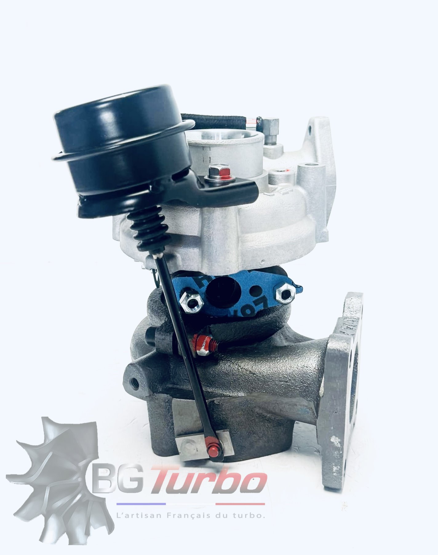TURBO - HYBRIDE - &nbsp;NEUF OE PRÉPARÉ EN FRANCE &nbsp;- STAGE1 - CT20 - 6+6 pales - MFS PERFORMANCE 2611
Diamètre admission - Ind : 39,65 mm / Exd : 57 mm / Angle : 30°
