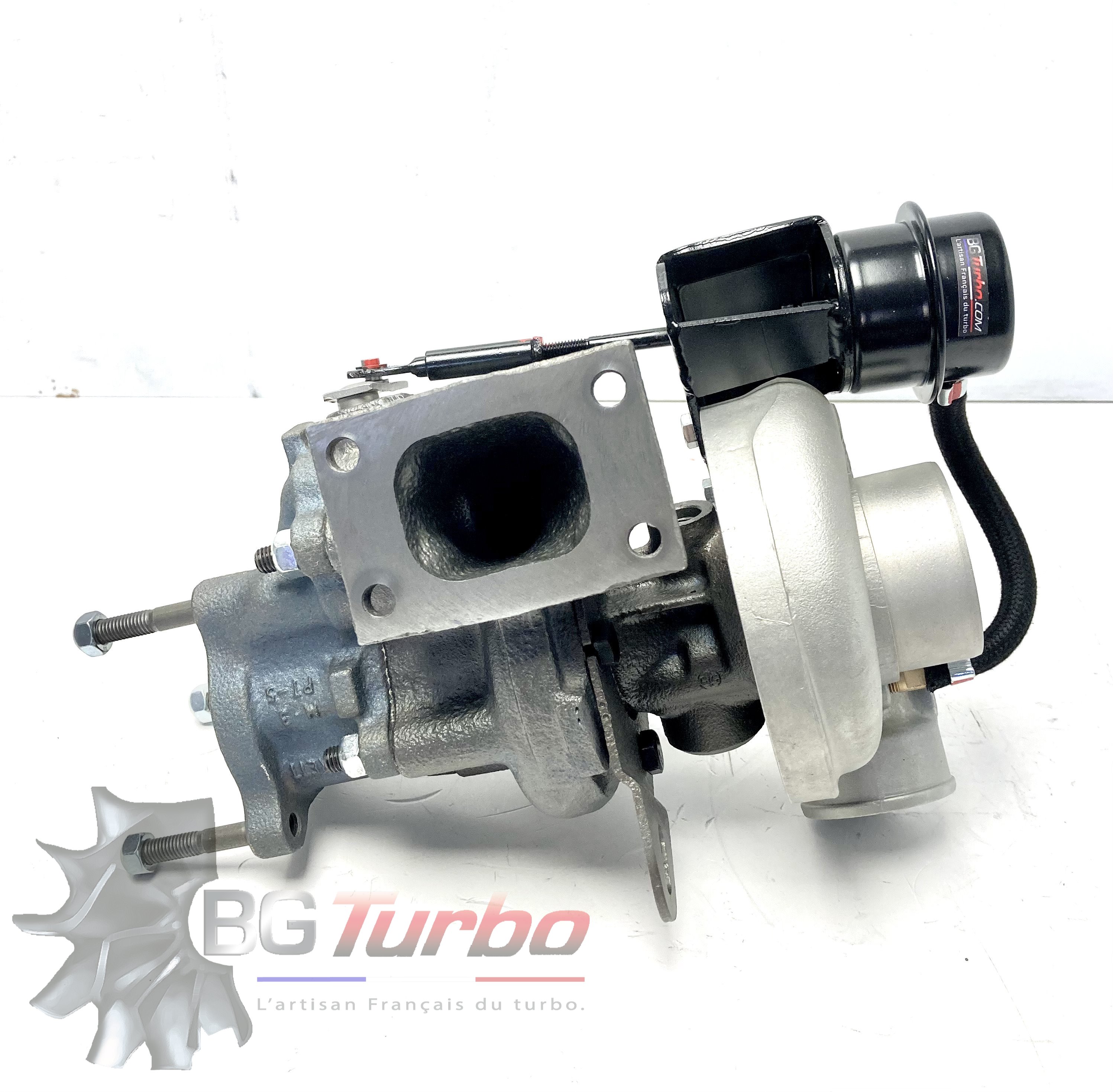TURBO - HYBRIDE - NEUF OE PRÉPARÉ EN FRANCE - STAGE2 - TB2513 - 6+6 pales - MFS PERFORMANCE 2525Diamètre admission - Ind : 39,8 mm / Exd : 51,37 mm / Angle : 0°
