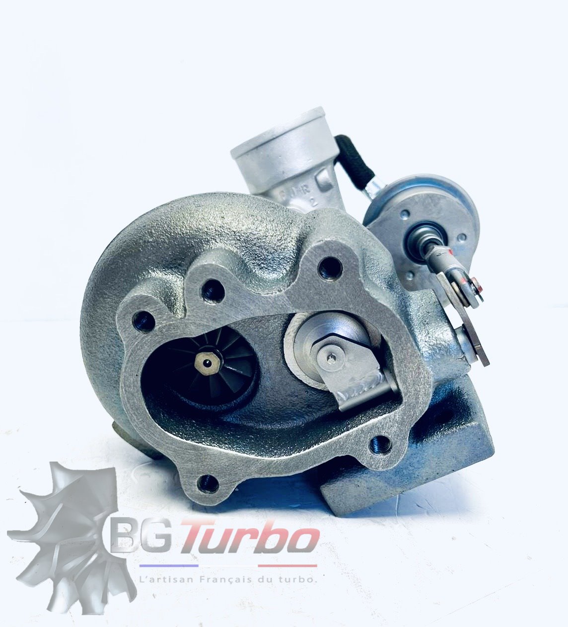 TURBO - HYBRIDE -  E/S PRÉPARÉ EN FRANCE  - STAGE2 - GT17/22 - 6+6 pales - MFS PERFORMANCE 2215 - AIR
Diamètre admission - Ind : 41,52 mm / Exd : 56,02 mm / Angle : 30°
