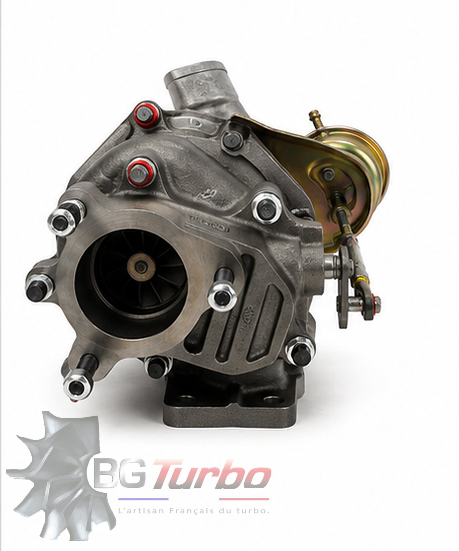 TURBO - HYBRIDE - E/S PRÉPARÉ EN FRANCE - STAGE3 - TB0370 - 6+6 pales - MFS PERFORMANCE 3104Diamètre admission - Ind : 46,41 mm / Exd : 60,25 mm / Angle : 0°
