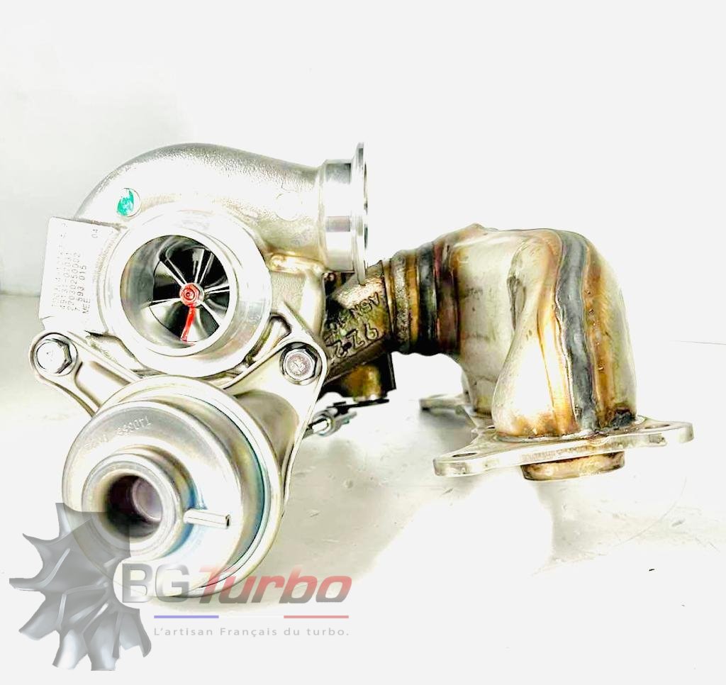 Turbo TURBO - HYBRIDE -  NEUF OE PRÉPARÉ EN FRANCE  - STAGE1 - TD03L4-10TK3-4.9 - 6+6 pales - MFS PERFORMANCE D207
Diamètre admission - Ind : 35,57 mm / Exd : 46 mm / Angle : 30°

