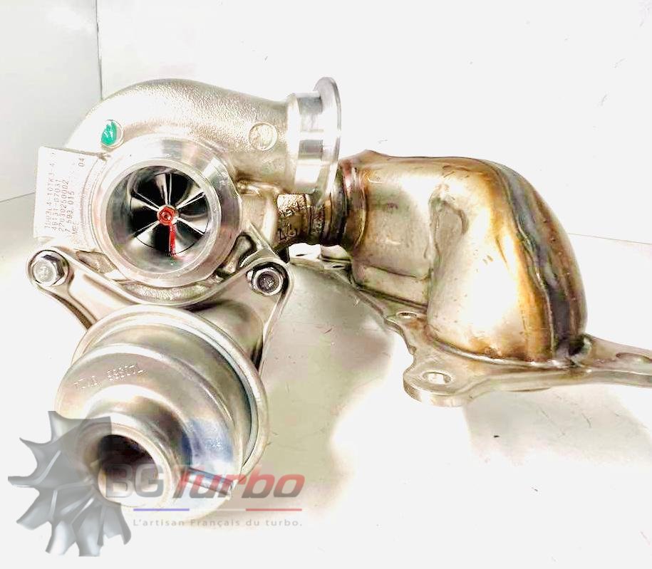 TURBO - HYBRIDE -  NEUF OE PRÉPARÉ EN FRANCE  - STAGE2 - TD03L4-10TK3-4.9 - 6+6 pales - MFS PERFORMANCE D208
Diamètre admission - Ind : 41 mm / Exd : 50,96 mm / Angle : 30°
