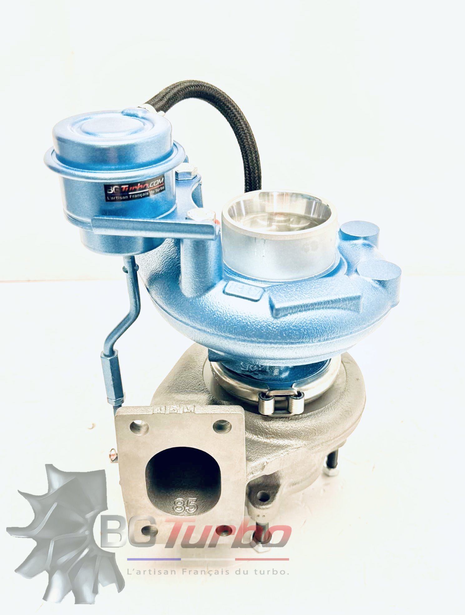 TURBO - HYBRIDE - NEUF OE PRÉPARÉ EN FRANCE - STAGE2 - TDO4HL-13G - 6+6 pales - MFS PERFORMANCE D425Diamètre admission - Ind : 46,02 mm / Exd : 58 mm / Angle : 18°
