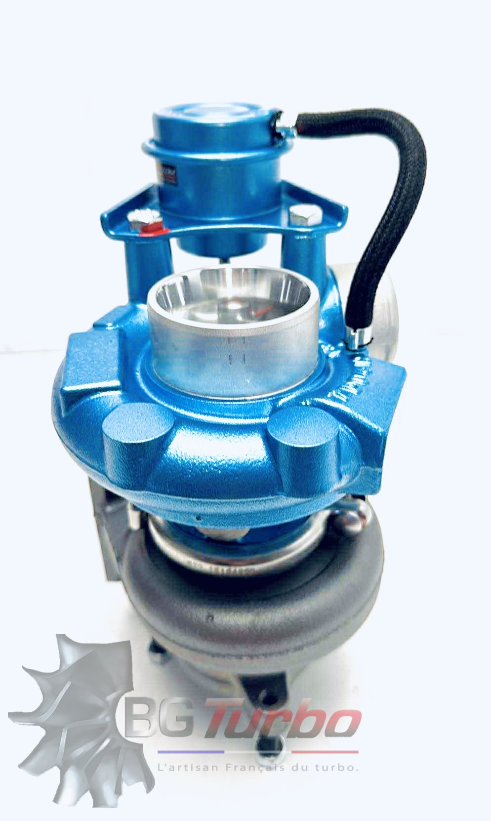 TURBO - HYBRIDE - NEUF OE PRÉPARÉ EN FRANCE - STAGE2 - TDO4HL-13G - 6+6 pales - MFS PERFORMANCE D425Diamètre admission - Ind : 46,02 mm / Exd : 58 mm / Angle : 18°
