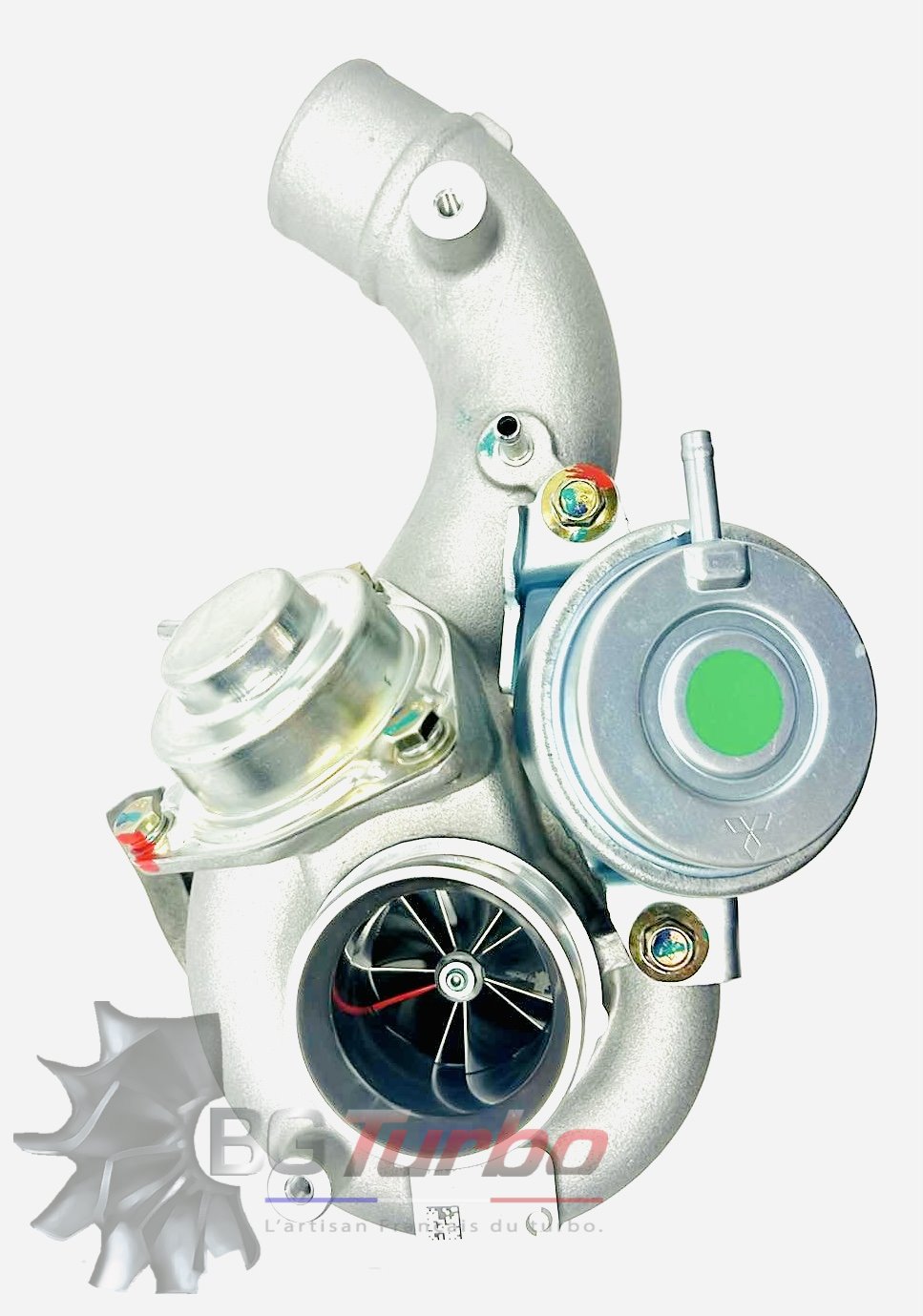 TURBO - HYBRIDE -  NEUF ADAPTABLE PRÉPARÉ EN FRANCE  - STAGE1 - TDO4L-6TS04H/15 - 6+6 pales - MFS PERFORMANCE D436
Diamètre admission - Ind : 41,95 mm / Exd : 56,02 mm / Angle : 30°
