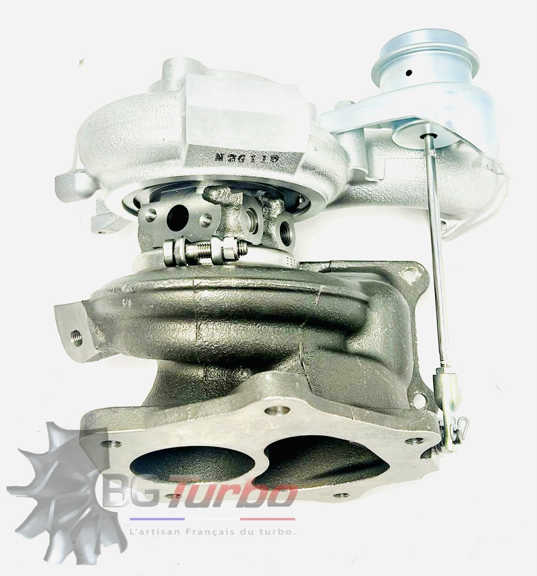 TURBO - HYBRIDE - NEUF OE MITSUBISHI - STAGE4 - TF06R07-18KX3RC/12T - 7+7 pales - Diamètre admission - Ind : 55,1 mm / Exd : 75,0 mm / Turbine 9 pales - Ind : 61,5 mm / Exd : 53,95 mm
+30% de débit compresseur +4% de rendement compresseur / +16% de débit turbine jusqu'à 450cv
