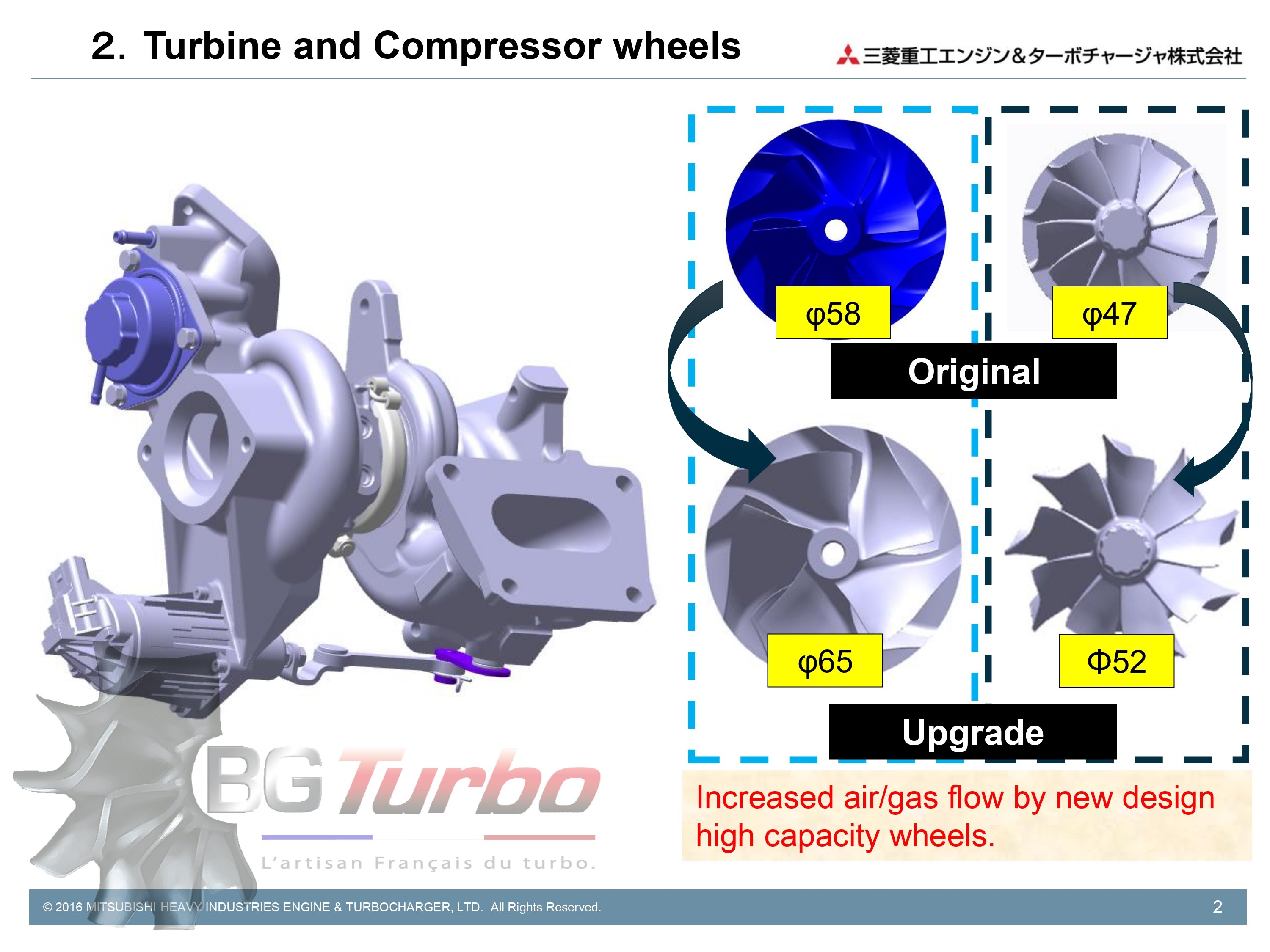 TURBO MITSUBISHI NEUF ORIGINE - TD04HLL1 - UPGRADE - HONDA - 49S89-A0000 - 49S89A0000

