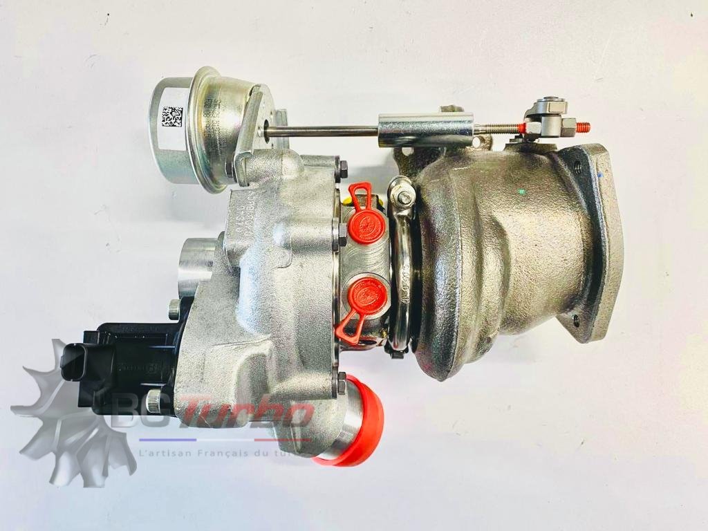 TURBO - HYBRIDE -  E/S PRÉPARÉ EN FRANCE  - STAGE2 - 0 - 6+6 pales - MFS PERFORMANCE K357Diamètre admission - Ind : 39,86 mm / Exd : 50,96 mm / Angle : 30°
