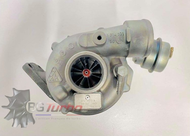 TURBO - HYBRIDE -  E/S PRÉPARÉ EN FRANCE  - STAGE2 - K14 - 6+6 pales - MFS PERFORMANCE 1605Diamètre admission - Ind : 36,83 mm / Exd : 54,9 mm / Angle : 30°
