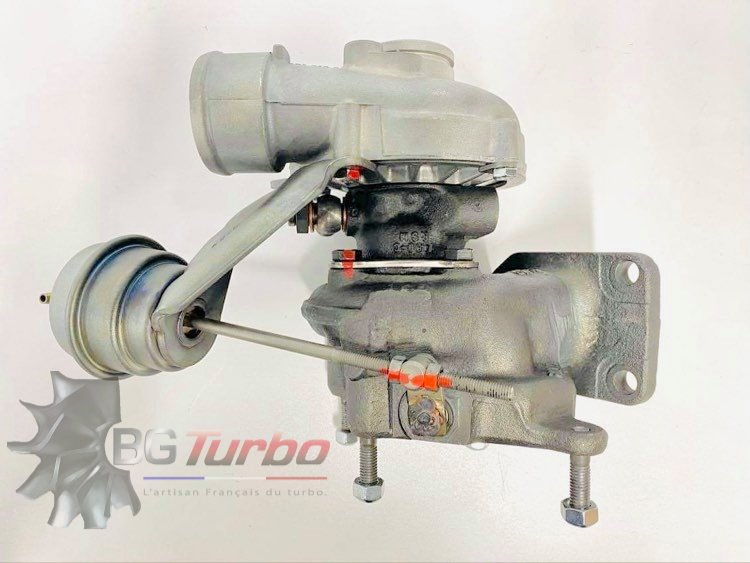 TURBO - HYBRIDE -  E/S PRÉPARÉ EN FRANCE  - STAGE2 - K14 - 6+6 pales - MFS PERFORMANCE 1605Diamètre admission - Ind : 36,83 mm / Exd : 54,9 mm / Angle : 30°
