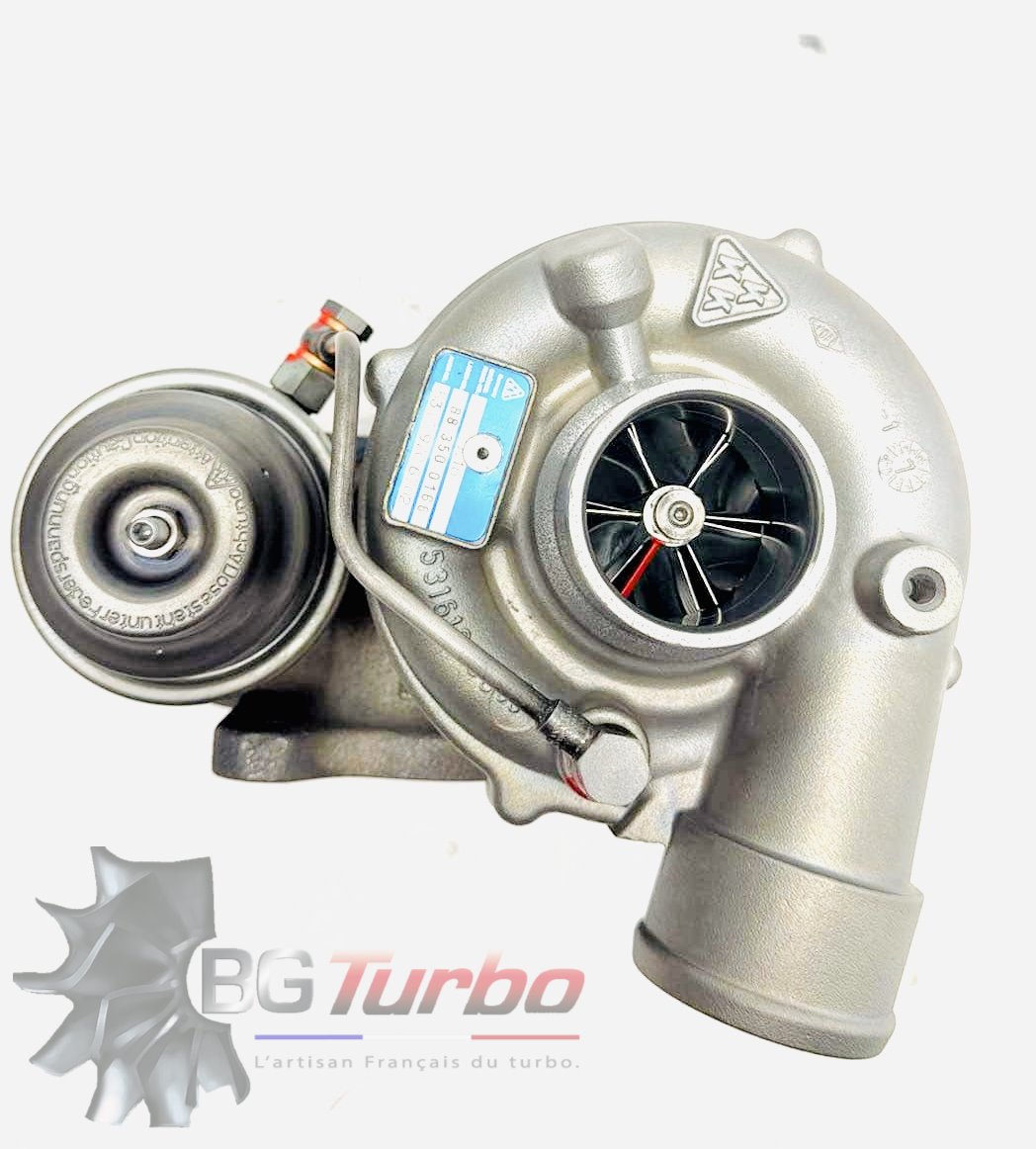 Turbo TURBO - HYBRIDE - E/S PRÉPARÉ EN FRANCE - STAGE1 - K16 - 6+6 pales - MFS PERFORMANCE 1605Diamètre admission - Ind : 36,83 mm / Exd : 54,9 mm / Angle : 30°
