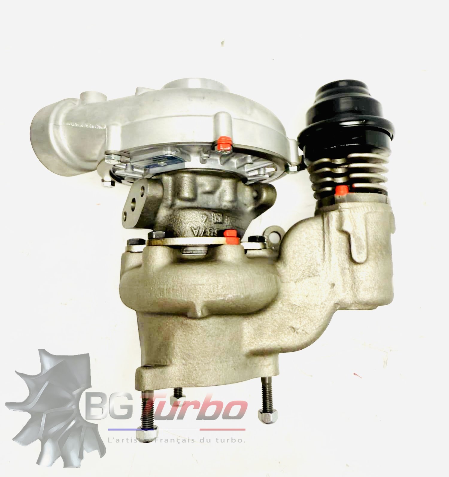 TURBO - HYBRIDE - E/S PRÉPARÉ EN FRANCE - STAGE1 - 6+6 pales - MFS PERFORMANCE 1606Diamètre admission - Ind : 40,5 mm / Exd : 60,5 mm / Angle : 30°
