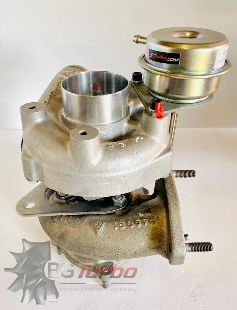 TURBO - HYBRIDE - &nbsp;NEUF OE PRÉPARÉ EN FRANCE &nbsp;- STAGE1 - 0 - 6+6 pales - MFS PERFORMANCE 2402Diamètre admission - Ind : 42,37 mm / Exd : 60,5 mm / Angle : 30°
