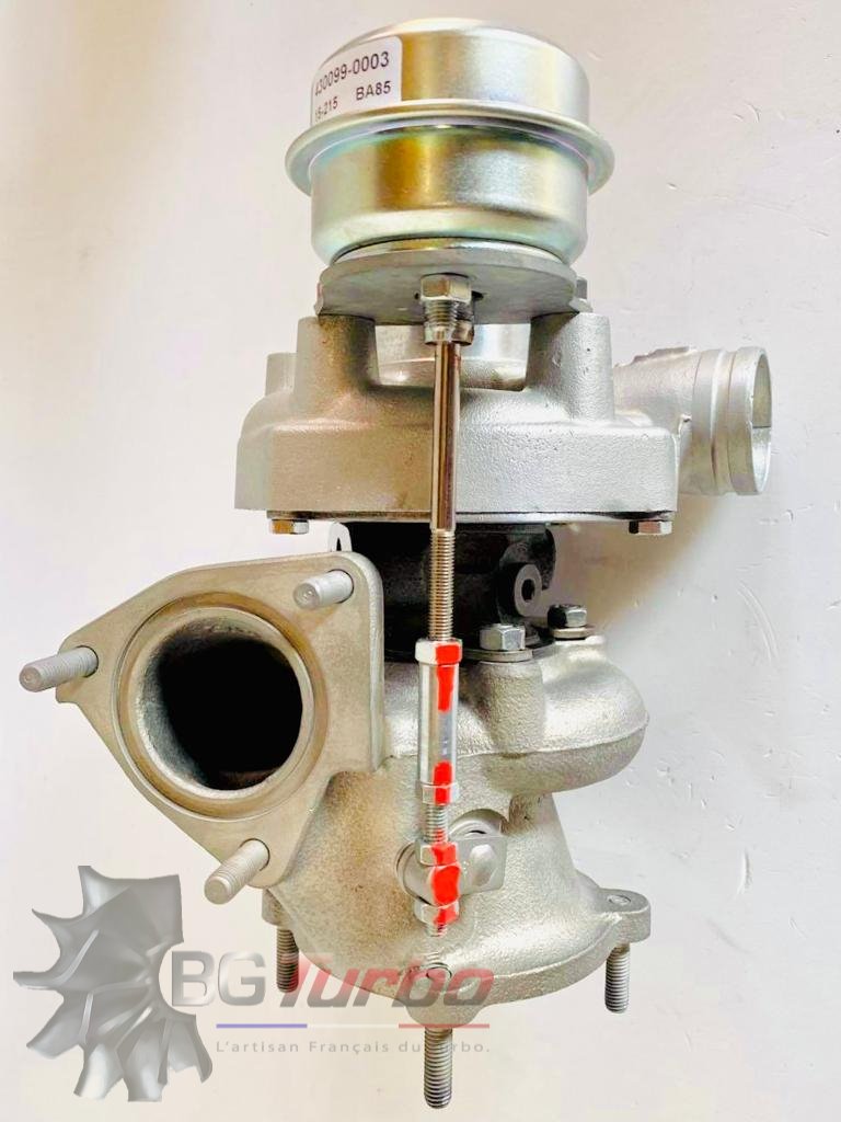 TURBO - HYBRIDE - &nbsp;NEUF OE PRÉPARÉ EN FRANCE &nbsp;- STAGE1 - 0 - 6+6 pales - MFS PERFORMANCE 2402Diamètre admission - Ind : 42,37 mm / Exd : 60,5 mm / Angle : 30°
