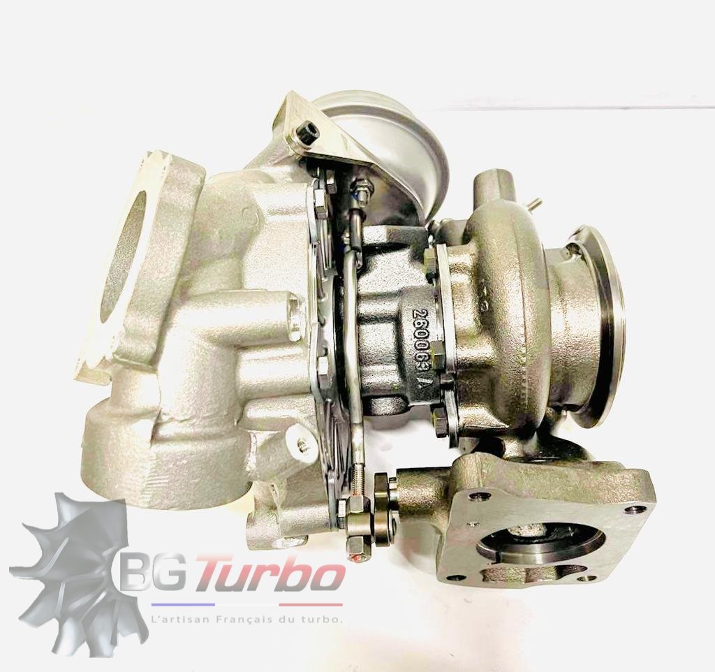 TURBO - HYBRIDE -  NEUF OE PRÉPARÉ EN FRANCE  - STAGE2 - 0 - 7+7 pales - MFS PERFORMANCE K262
Diamètre admission - Ind : 54,64 mm / Exd : 71 mm / Angle : 0° - VA AVEC 54409700009
