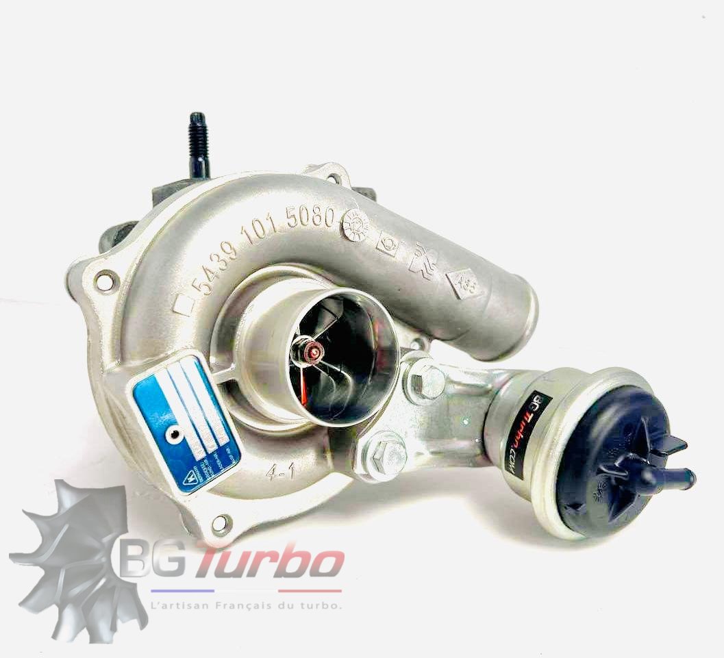 Turbo TURBO - HYBRIDE -  NEUF OE PRÉPARÉ EN FRANCE  - STAGE1 - KP35 - 5+5 pales - MFS PERFORMANCE 3413Diamètre admission - Ind : 29,5 mm / Exd : 40,81 mm / Angle : 30°
