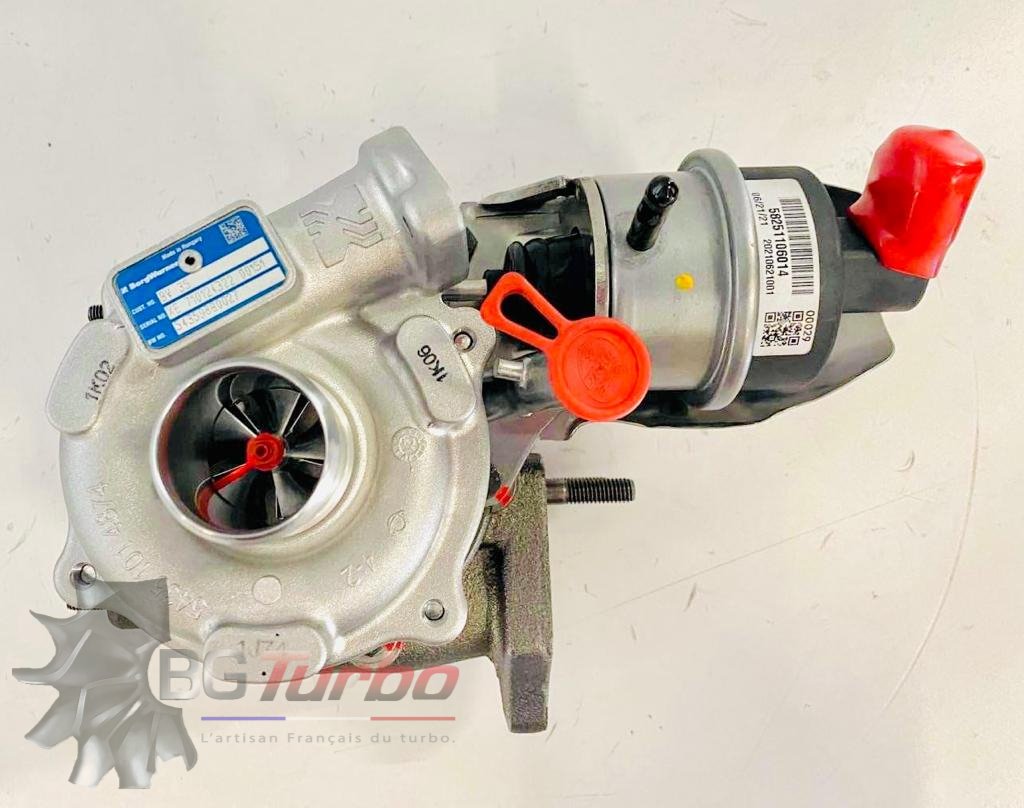 Turbo TURBO - HYBRIDE -  NEUF OE PRÉPARÉ EN FRANCE  - STAGE2 - 0 - 6+6 pales - MFS PERFORMANCE 3416Diamètre admission - Ind : 29,45 mm / Exd : 41 mm / Angle : 30°
